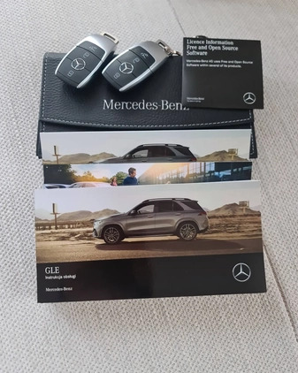 Mercedes-Benz GLE cena 289000 przebieg: 66000, rok produkcji 2020 z Poznań małe 254